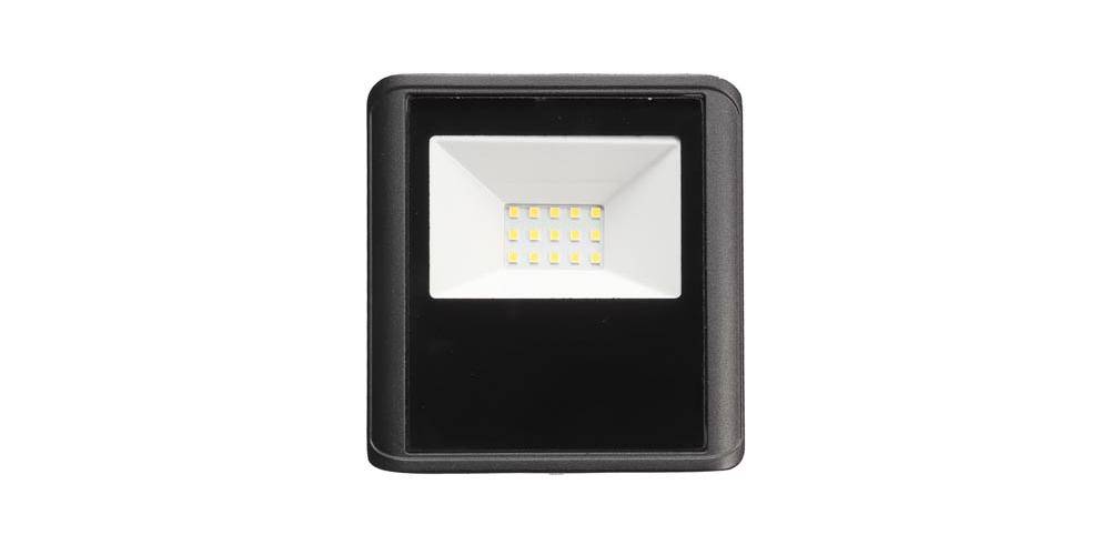 Perel LED-AUßENSTRAHLER - 10 W - NEUTRALWEIß - SCHWARZES GEHÄUSE
