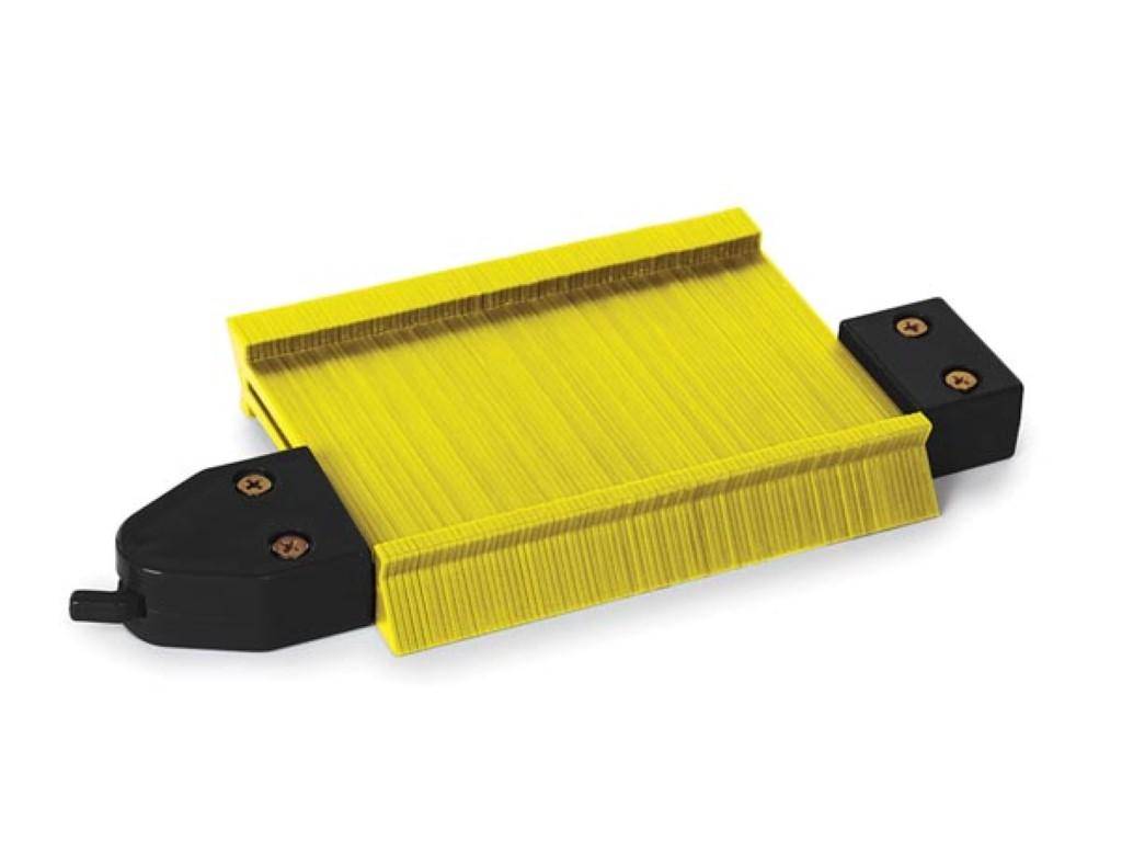 Toolland KONTURLEHRE MIT VERRIEGELUNG - TIEFE 4 cm - BREITE 20,5 cm