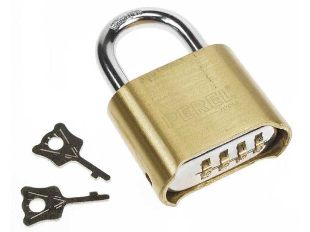 MESSING-ZAHLENSCHLOSS 50 mm