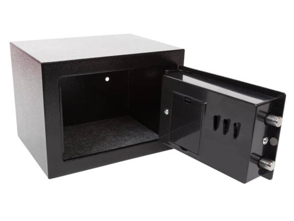 ELEKTRONISCHER SAFE - 17 x 23 x 17 cm - 4.6 L - SCHWARZ