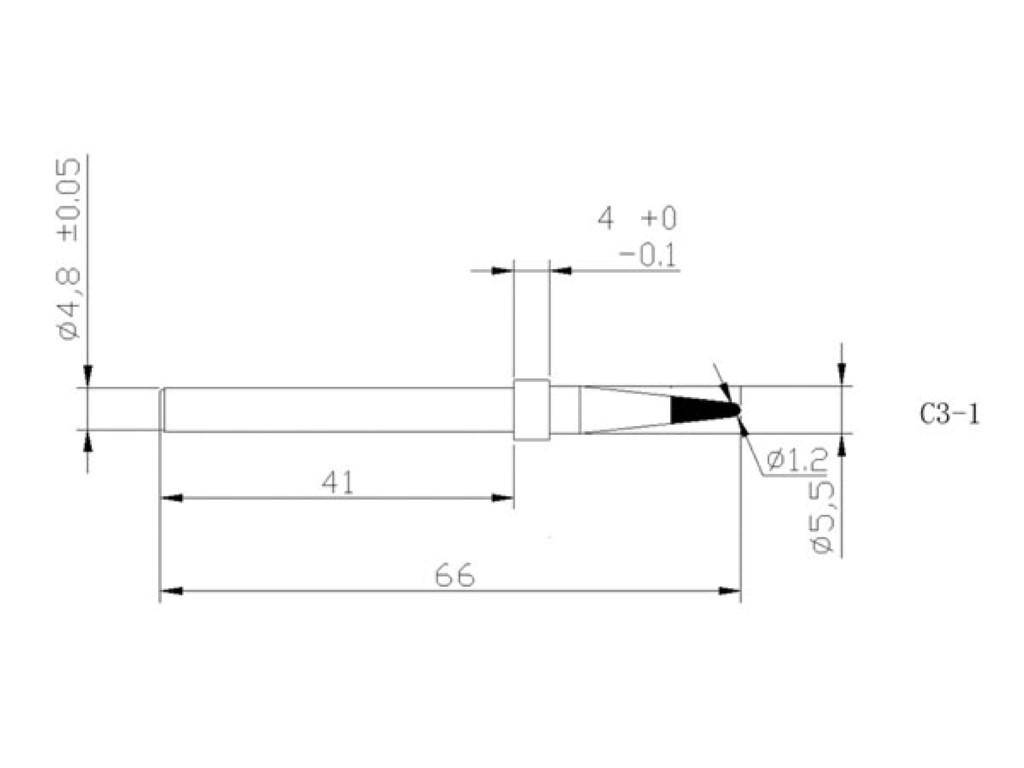 Velleman ERSATZSPITZE FÜR VTS30LF