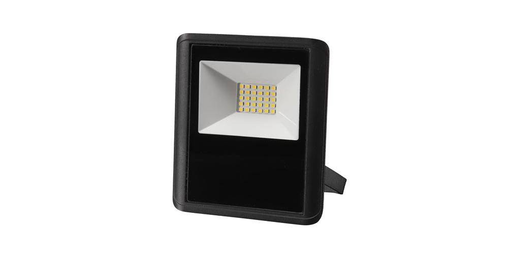 Perel LED-AUßENSTRAHLER - 20 W - NEUTRALWEIß - SCHWARZES GEHÄUSE