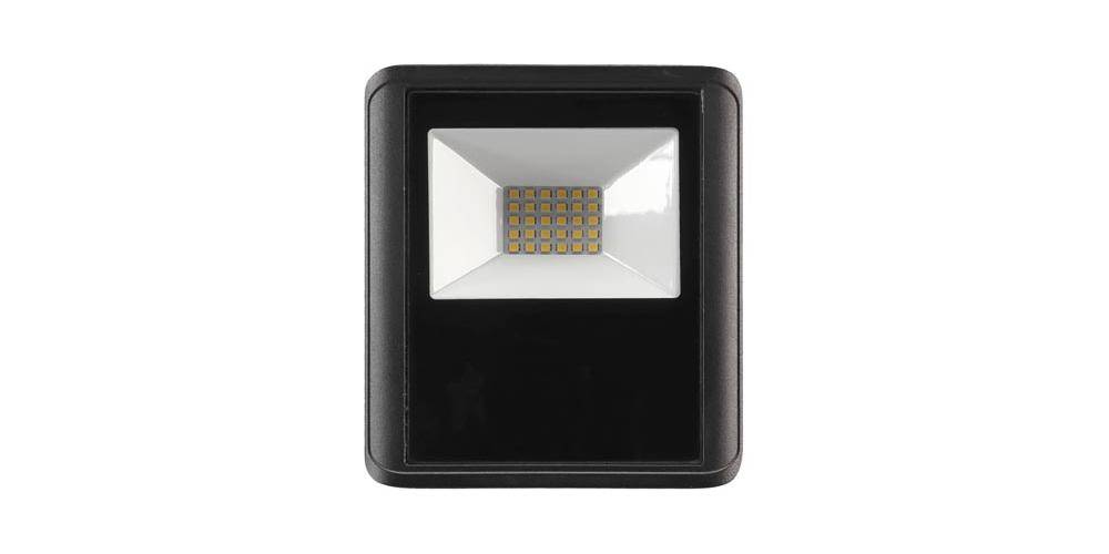 Perel LED-AUßENSTRAHLER - 20 W - NEUTRALWEIß - SCHWARZES GEHÄUSE