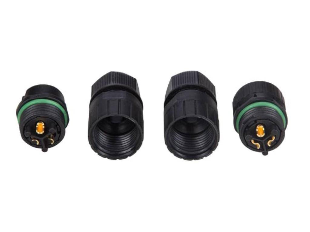 Velleman 3-POL. STECKVERBINDER - WASSERDICHT IP67 - 13 A 230 V (1 Set)