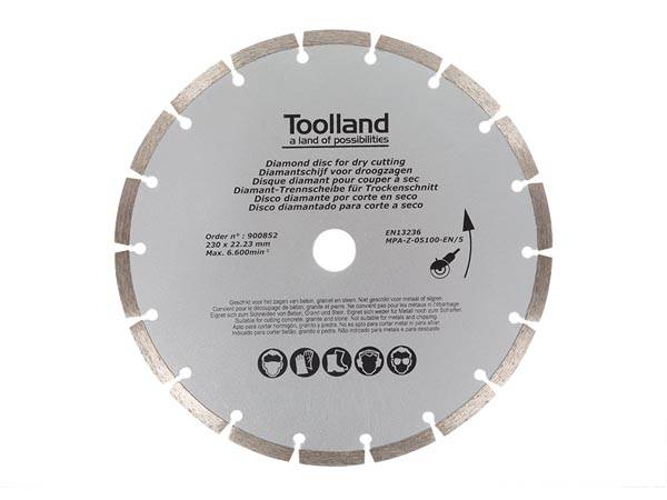 DIAMANT-TRENNSCHEIBE - 230 mm - SEGMENTIERT