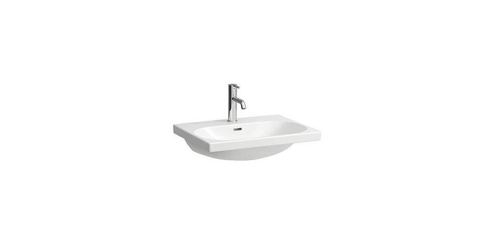 LAUFEN Waschtisch LUA 60x46cm unterbauf m ÜL 1 HL-A weiß