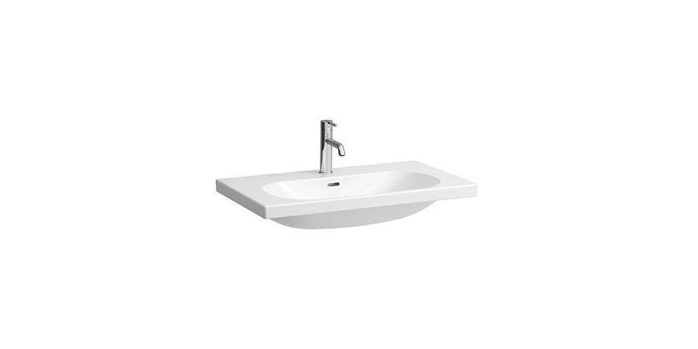 LAUFEN Waschtisch LUA 80x46cm unterbauf m ÜL 1 HL-A weiß