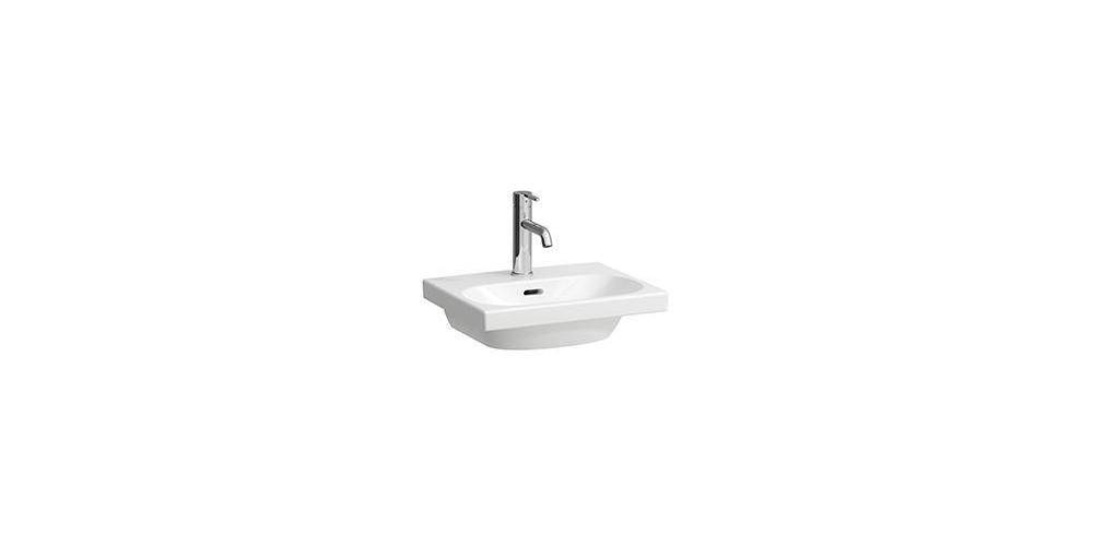 LAUFEN Handwaschbecken LUA 45x34cm unterbauf m ÜL 1 HL-A weiß