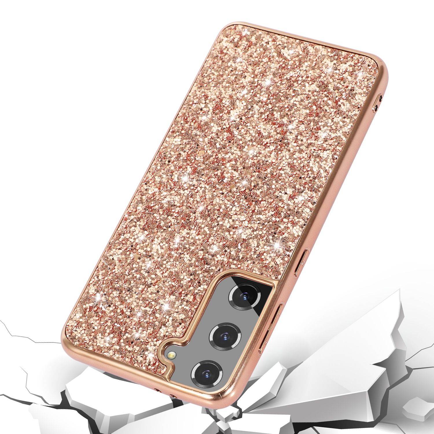 Hülle kompatibel mit Samsung Galaxy S22 Plus 5G Kunststoff Soft Handyhülle - Handy Case Blau