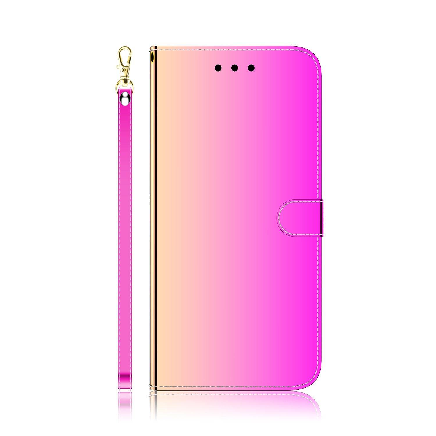 Hülle kompatibel mit Motorola Moto G22 Kunstleder Handyhülle - Handy Case Farbverlauf