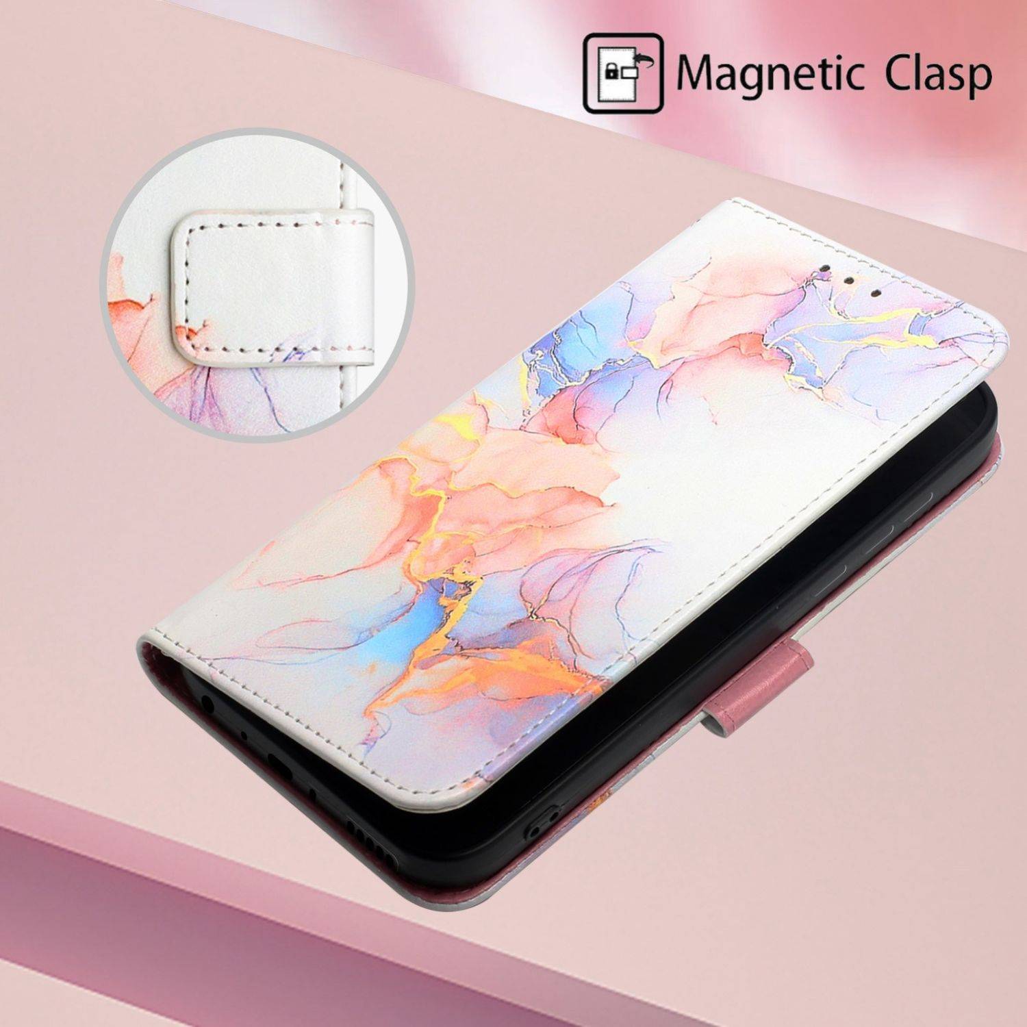 Hülle kompatibel mit Apple iPhone 7 / 8 / SE 2020 / 2022 Kunstleder Handyhülle - Handy Case Motiv 3
