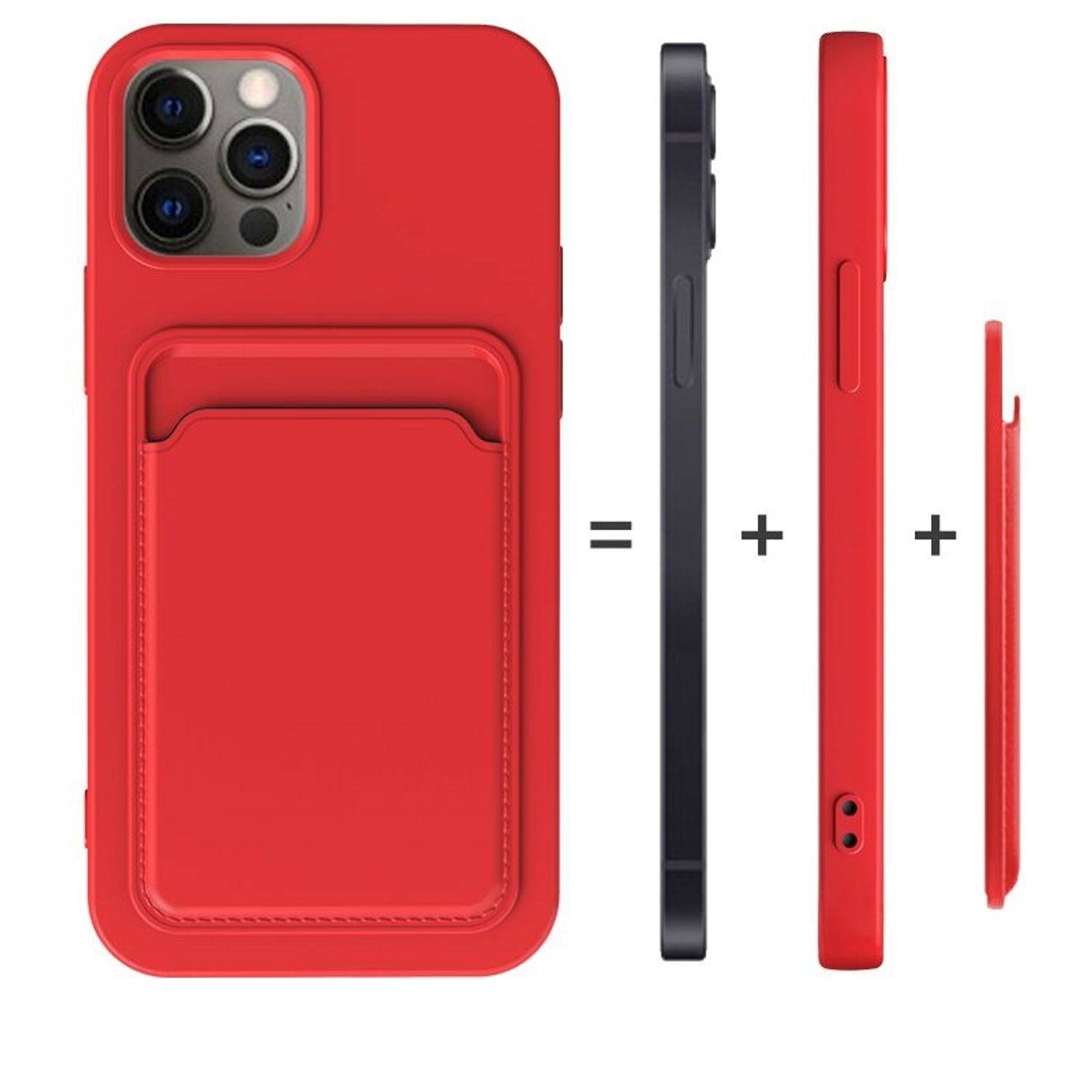 Hülle kompatibel mit Apple iPhone 12 Mini Kunststoff Soft Handyhülle - Handy Case Orange