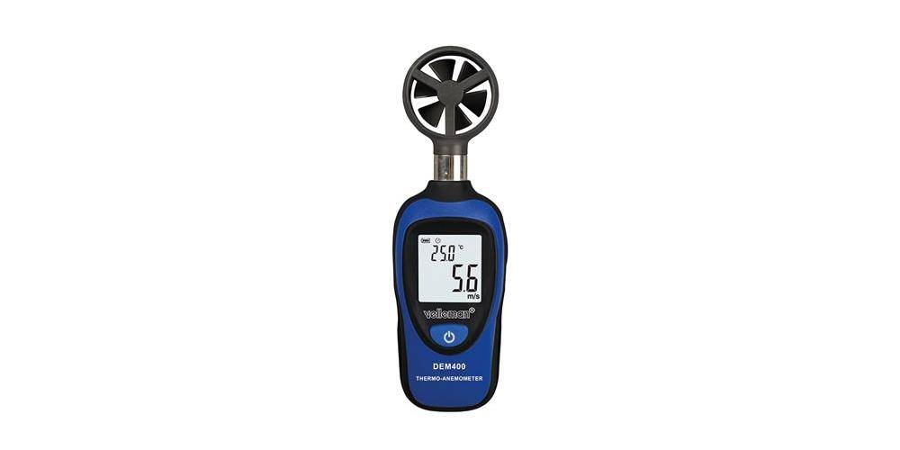 Velleman DIGITALES MINI-THERMOMETER-ANEMOMETER