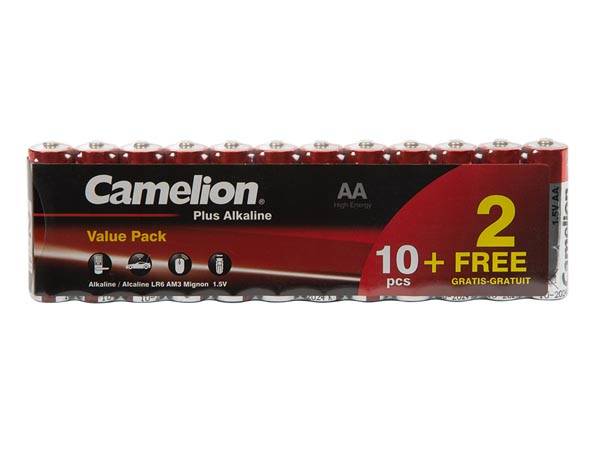 ALKALI-MANGAN AA VORTEILSPACK (10 + 2 St.) / LR6 1.5 V - 2800 mAh