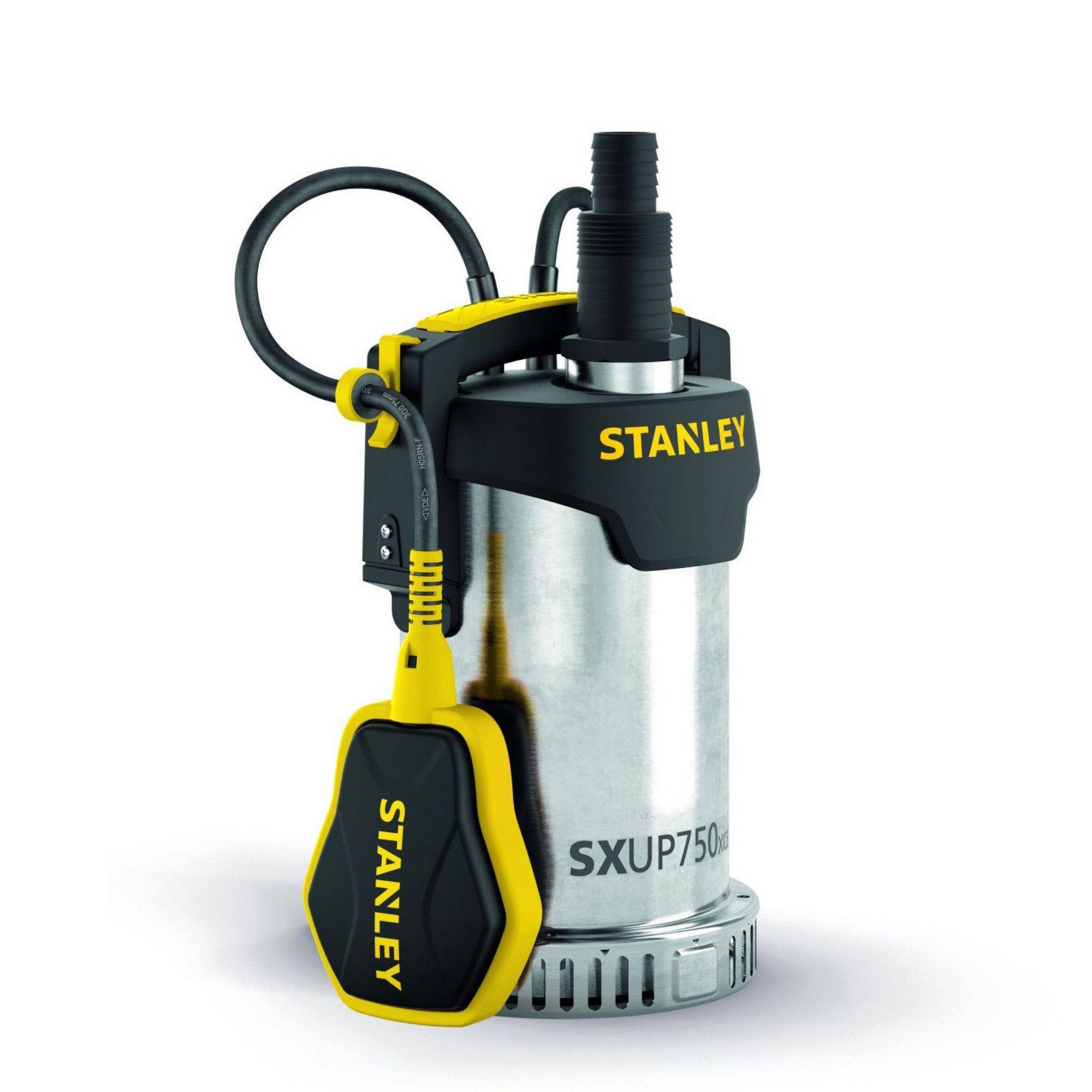 Stanley Tauchpumpe, klares Wasser, 750 W, Edelstahl