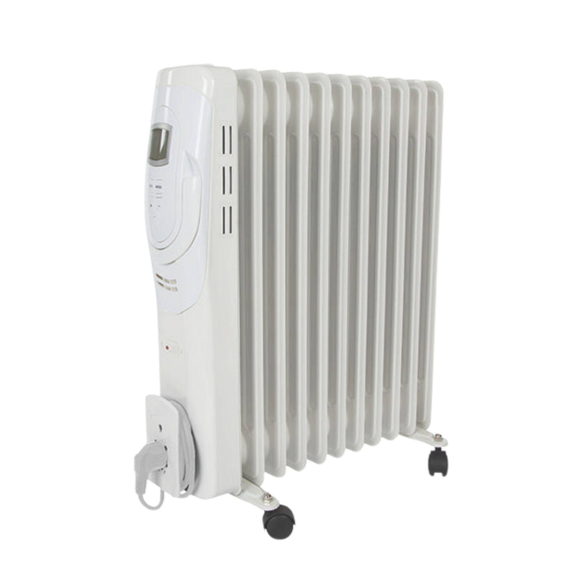 Perel LRADIATOR - 2500 W - 11 RIPPEN - LCD-DISPLAY