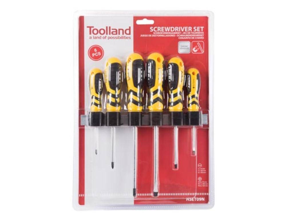 Toolland SCHRAUBENDREHER-SET - 6-tlg.