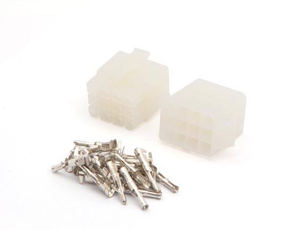 SETS MIT MEHRFACHSTECKVERBINDERN 6.2mm / 3 x 4-POL.