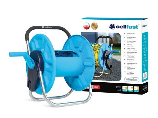 Cellfast, schlauchtrommel, aluplus, 1/2", 45 m