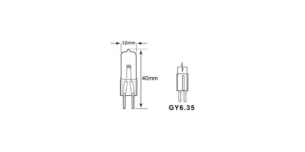 PHILIPS HALOGENLAMPE 100W / 12V, FCR GY6.35, 3400K, 50 Std.