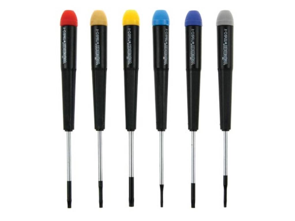 SET AUS 6 PRÄZISIONSSCHRAUBENDREHERN ('STAR')