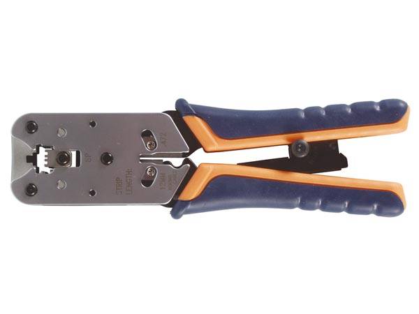 PROFESSIONELLE CRIMPZANGE FÜR WESTERNSTECKER 8P8C (RJ45)
