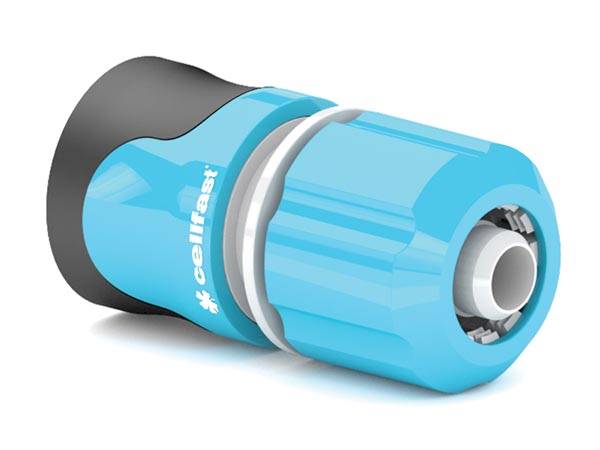 Cellfast, schnellkupplung, water flow, ergo, 1/2"