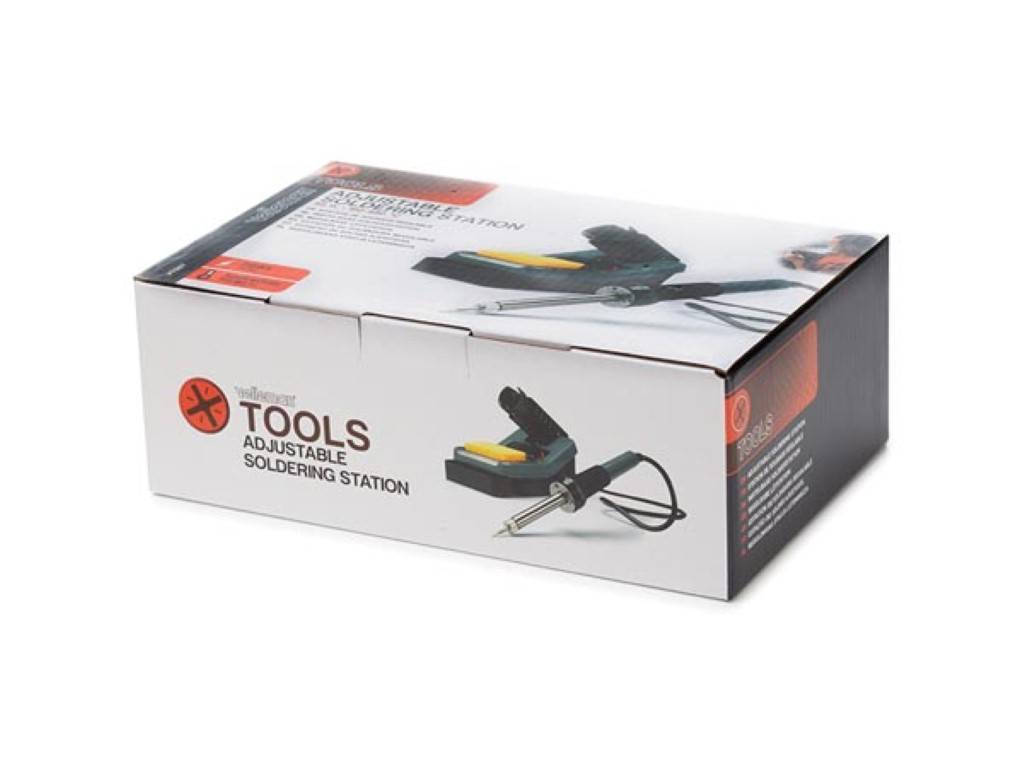 Lötstation, einstellbar, 48 W, Temperaturbereich 160-480 °C, Grau