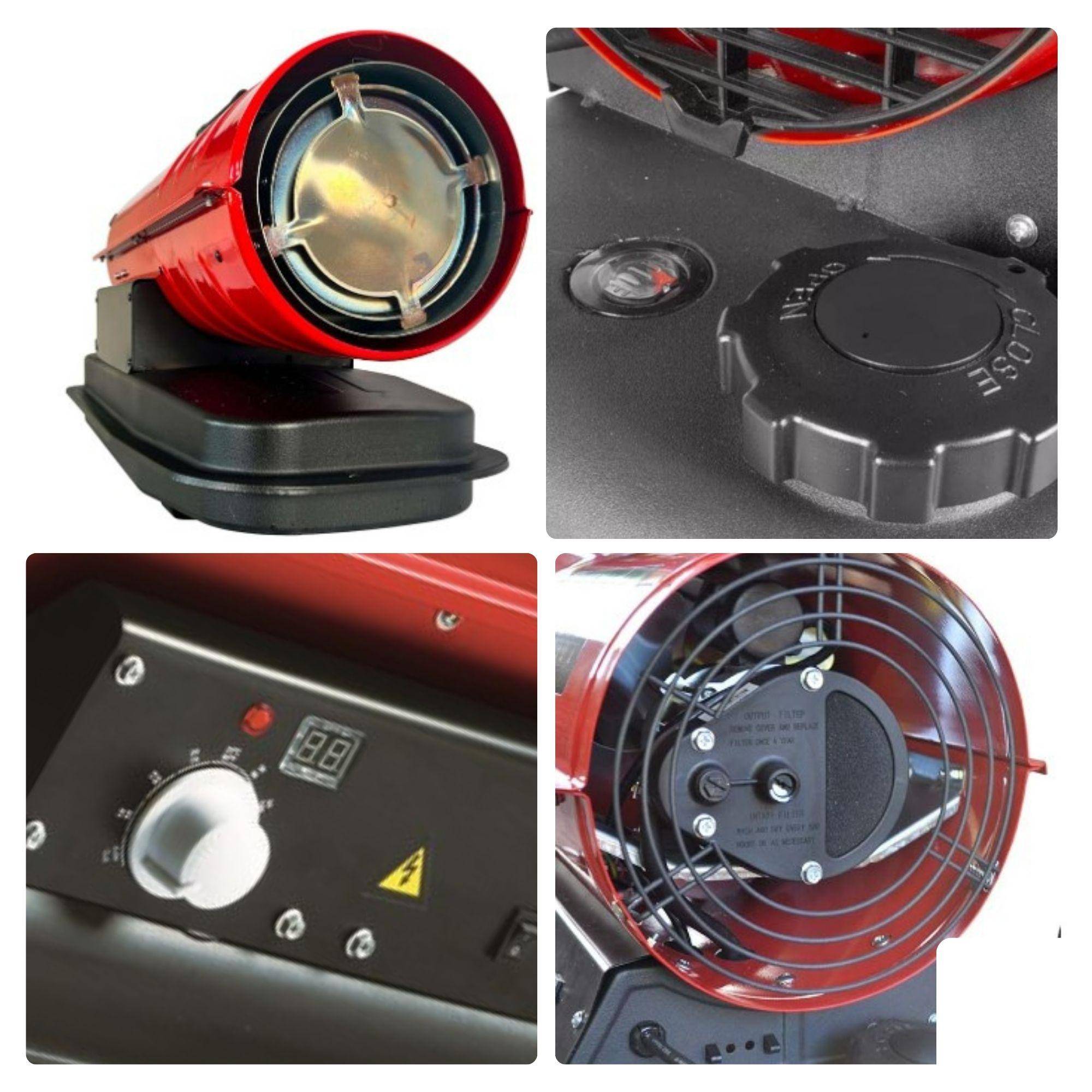 Perel HEIßLUFTGENERATOR - DIESEL - 20 kW