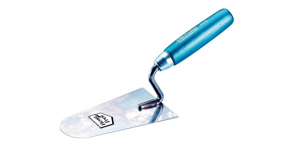 JUNG HENKELMANN JUNG - MAURERKELLE - BELGISCH - 170 g - EDELSTAHL -