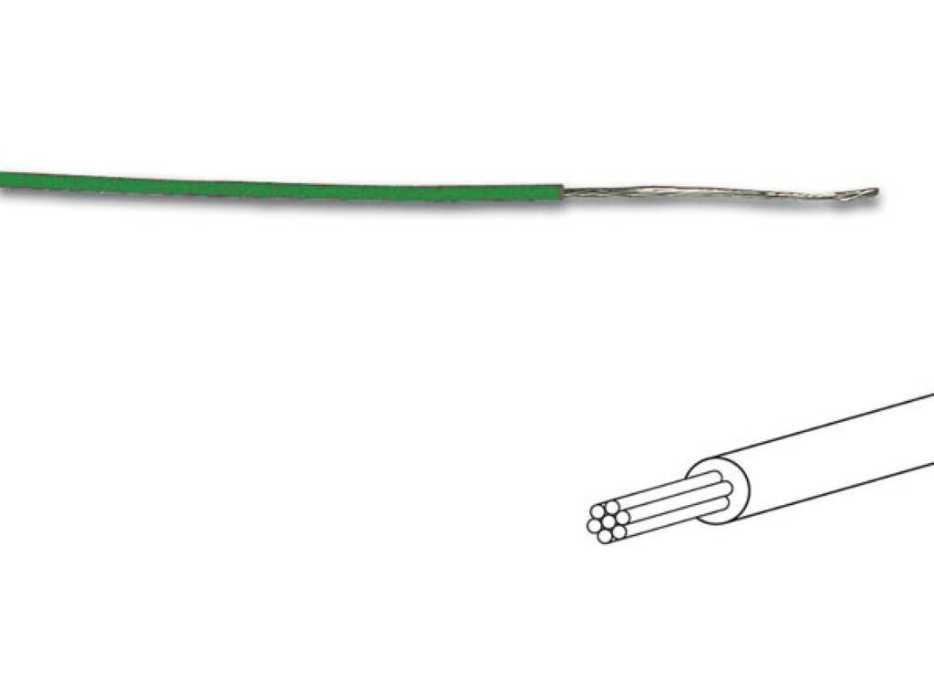 Velleman MONTAGEKABEL - 1.4 mm - 0.2 mm - MEHRADRIG - GRN