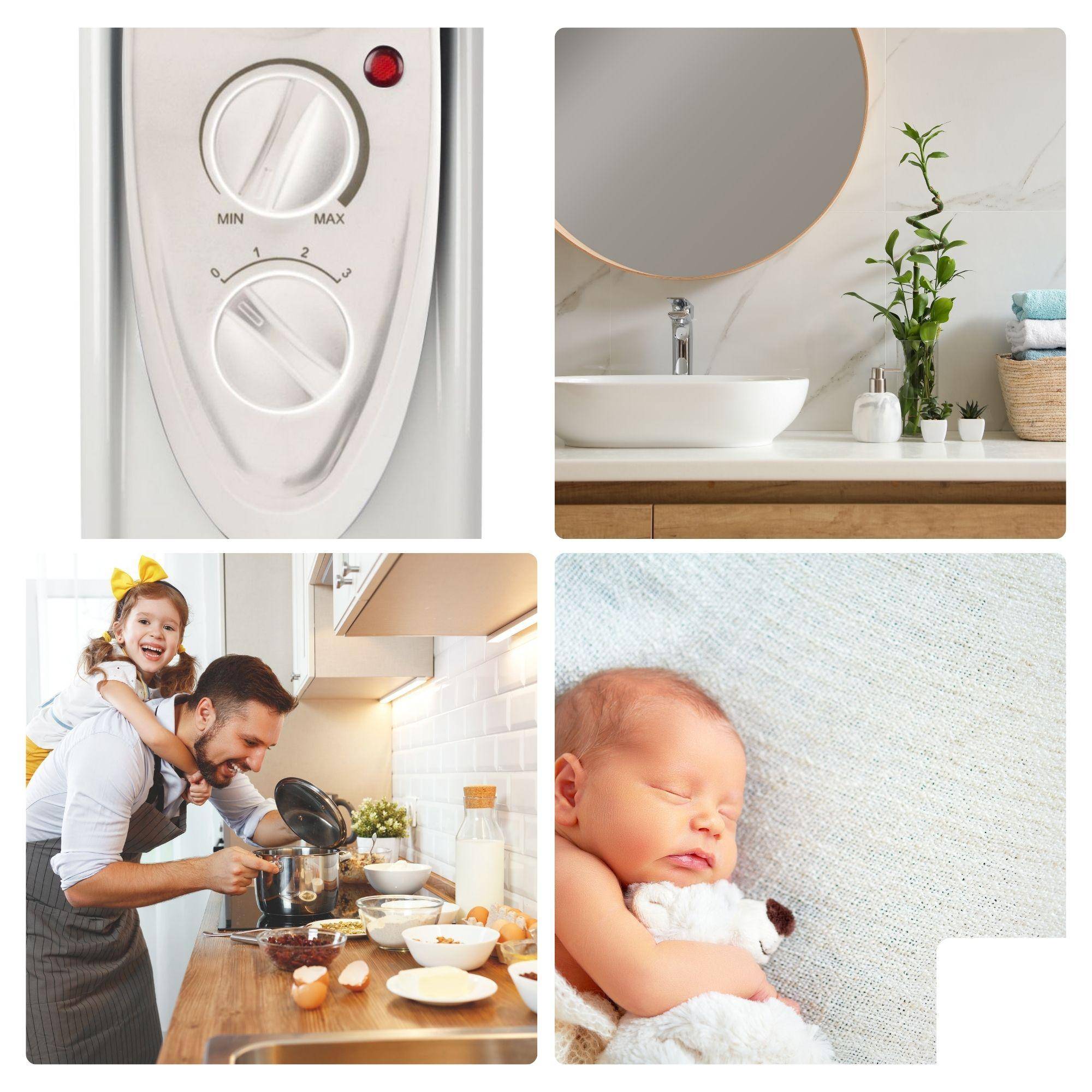 Perel ÖLRADIATOR - 2500 W - 11 RIPPEN