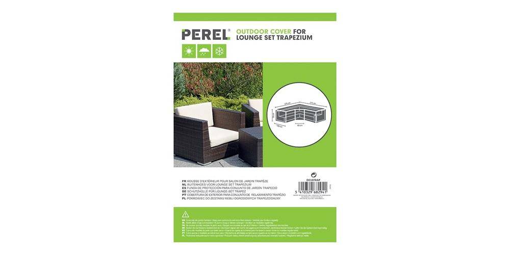 Perel Schutzhülle für lounge-set - Trapez
