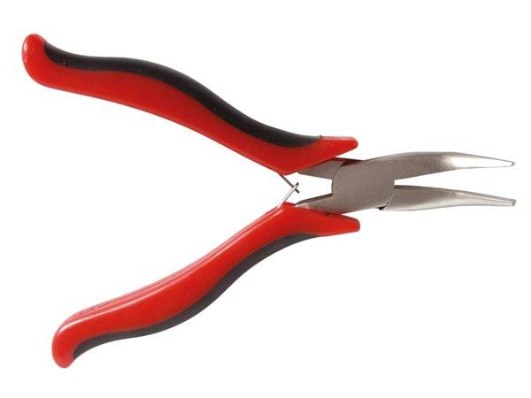 HQ ABGEWINCKELTE MINIATUR-FLACHRUNDZANGE