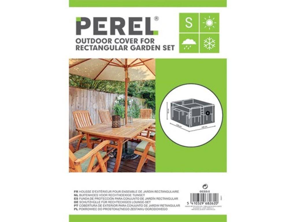 Perel Schutzhülle für rechteckige Sitzgruppe - S