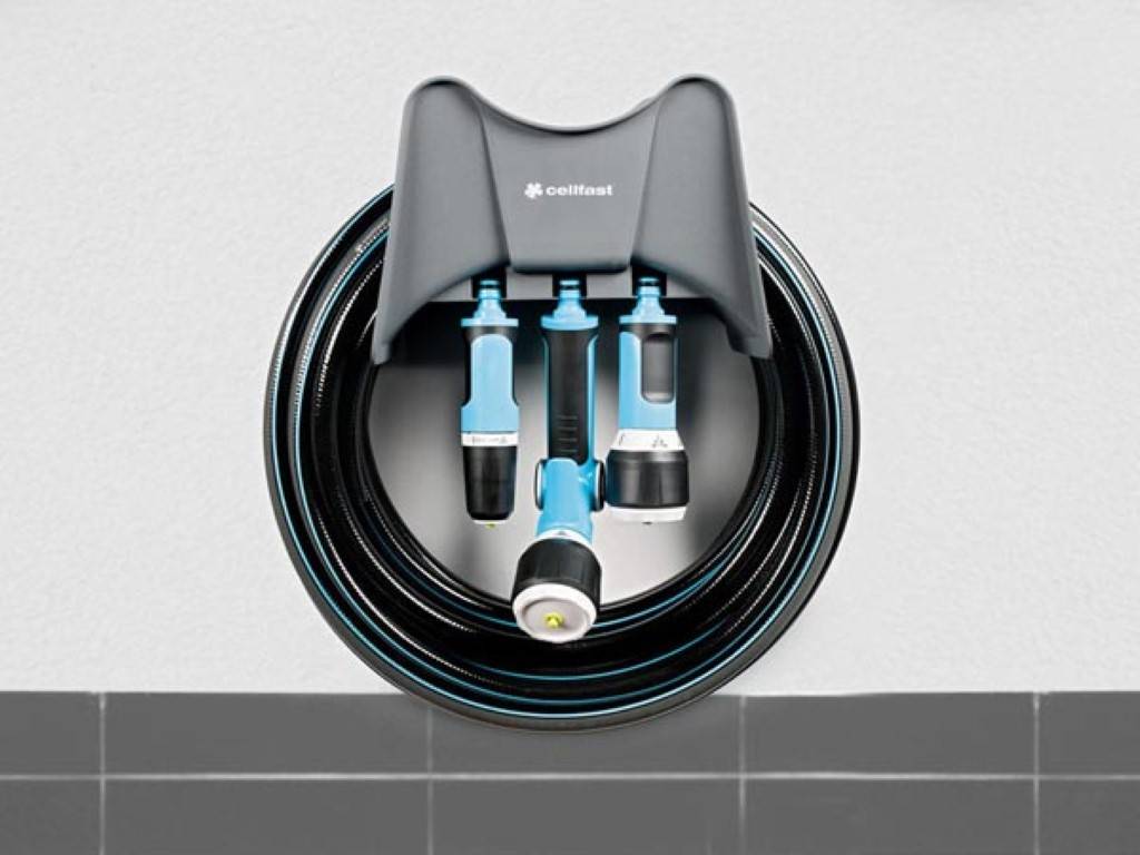 Wandhalterung für Gartenschlauch