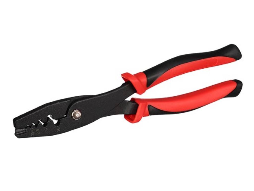 Crimpzange für Aderendhülsen 0.5 mm²-16 mm²