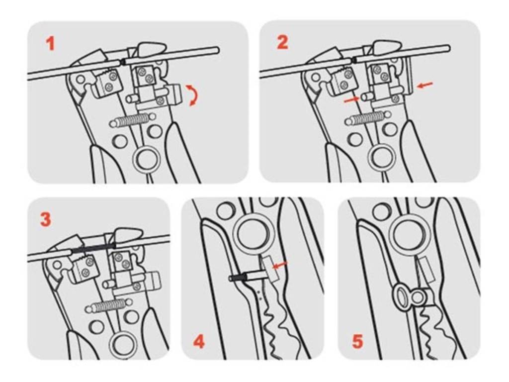 MULTI-FUNKTIONS-CRIMPZANGE/ KABELSCHNEIDER