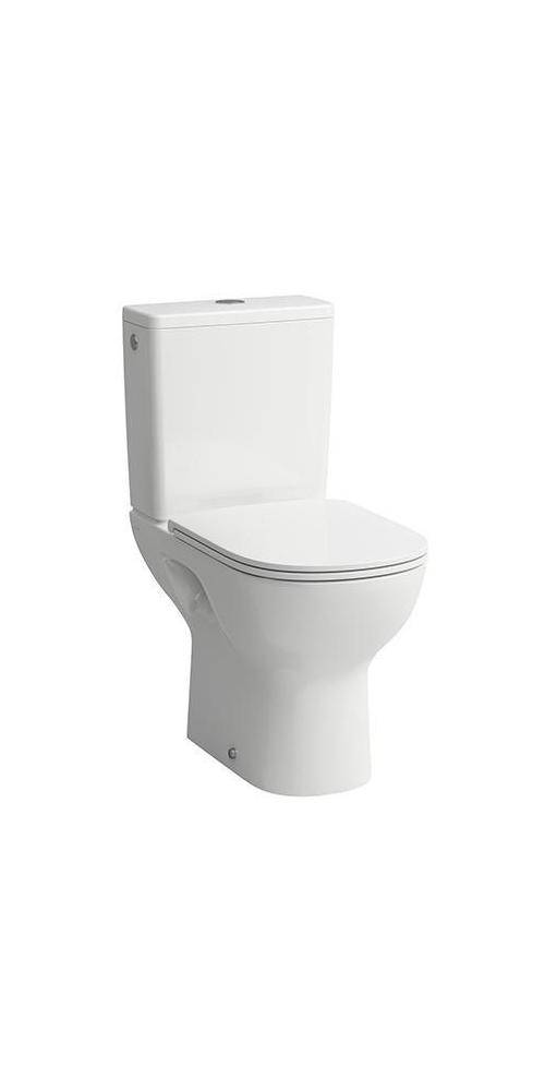 LAUFEN Stand-WC Kombination LUA tief 360x650mm Abgang senkrecht weiß