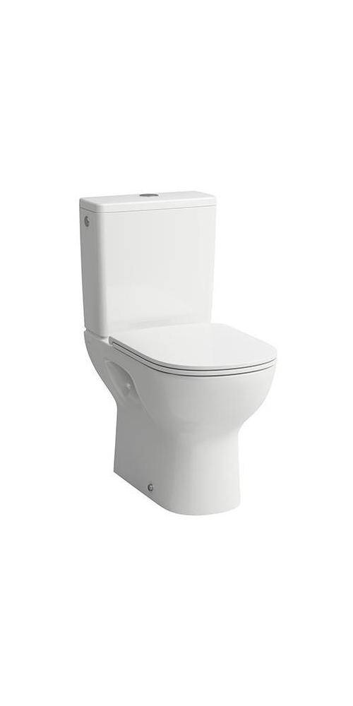 LAUFEN Stand-WC Kombination LUA tief 360x650mm Abgang waagerecht weiß