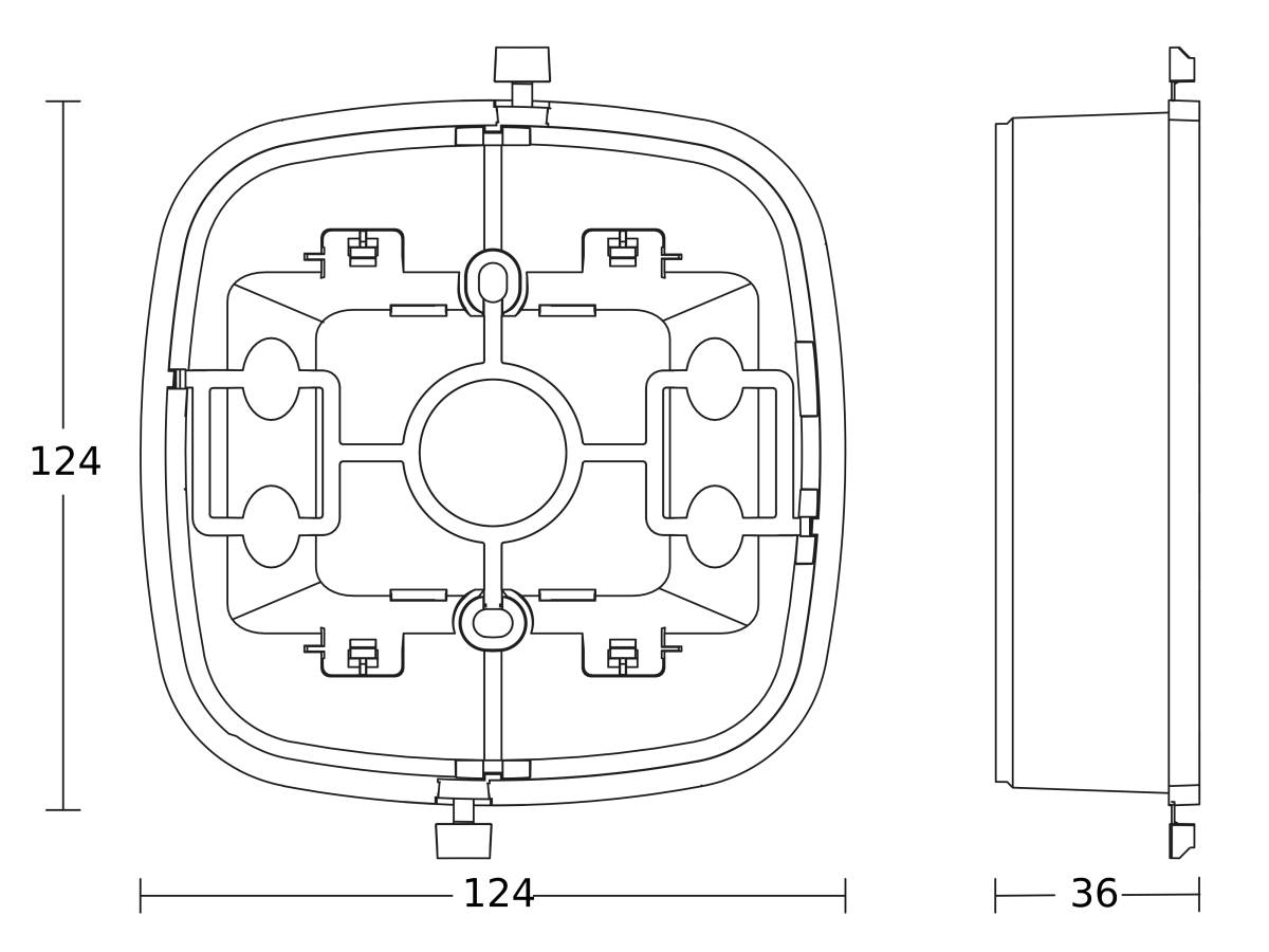 Steinel Aufputz-Adapter 082031