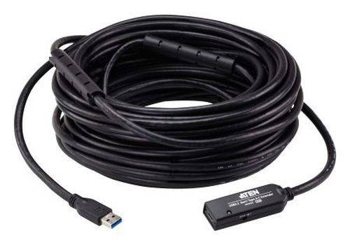 ATEN Aktives USB 3.2 Verlängerungskabel, USB Stecker A / USB Buchse C, 20,0 m
