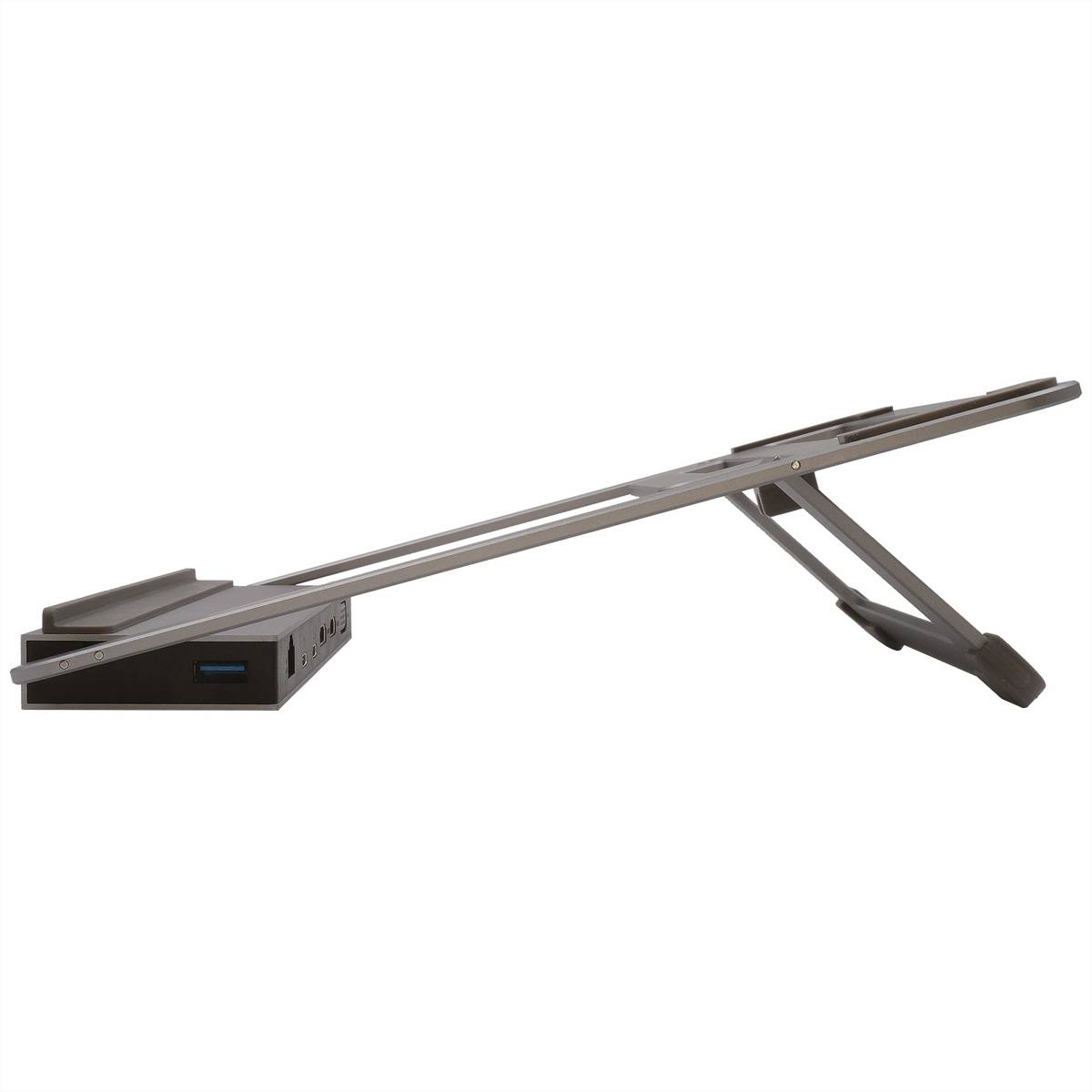EXSYS EX-1223HM 12 in 1 USB-C Dockingstation, mit Notebook Stand für Notebook, Matebook und MacBook