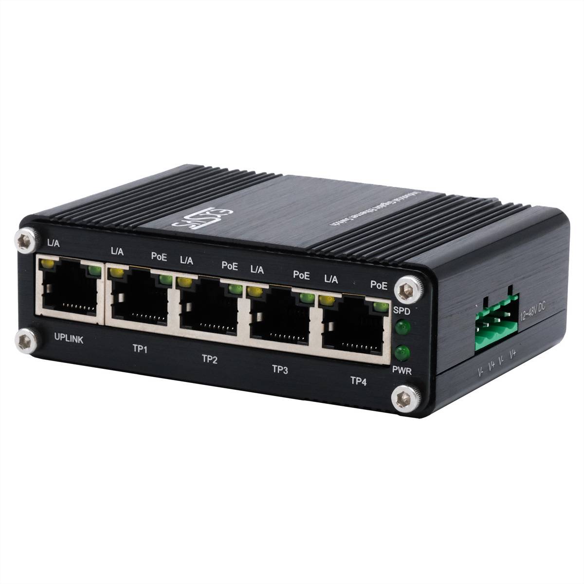 EXSYS EX-62020PoE 5-Port Industrie Ethernet Switch PoE