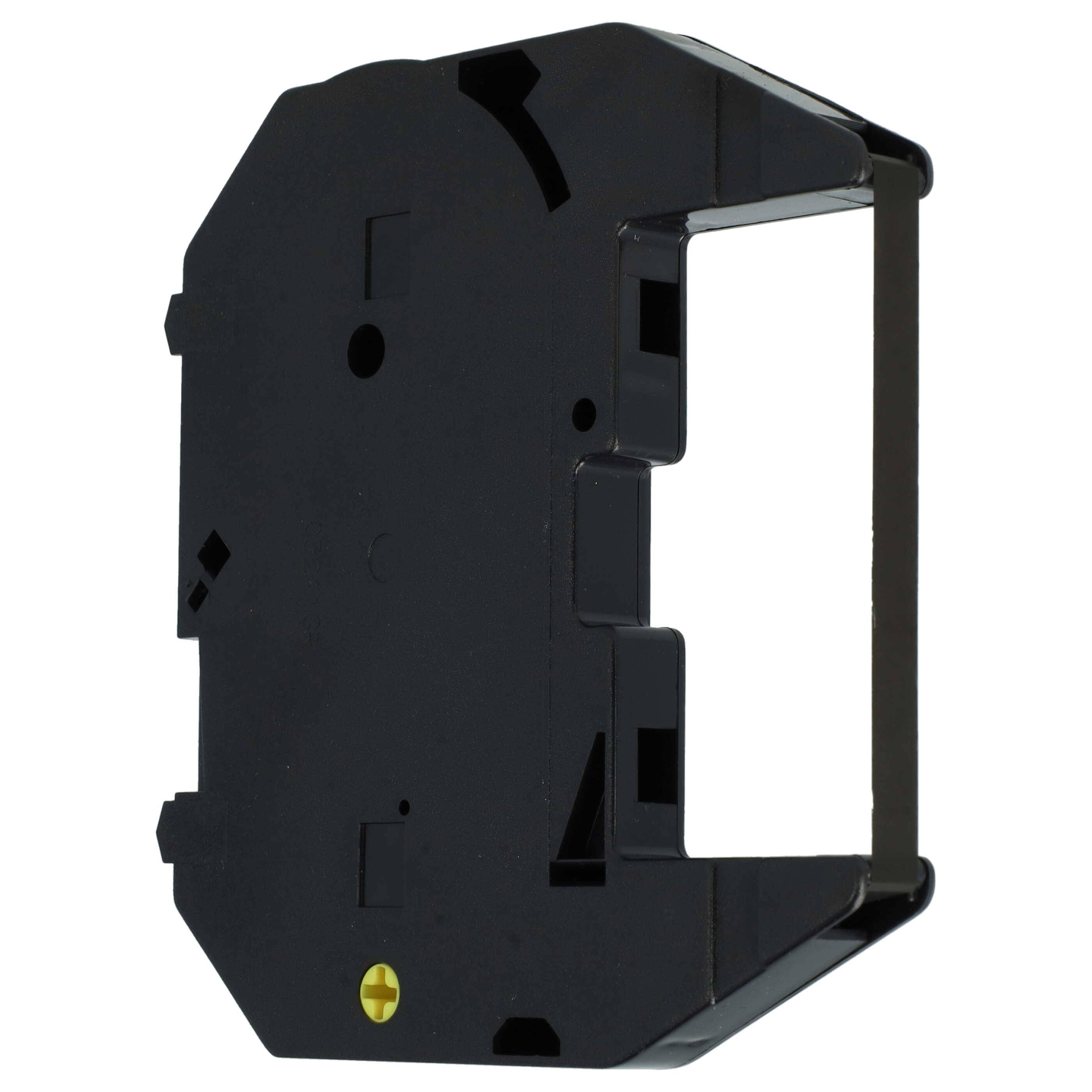 vhbw 5x Farbband Schriftband kompatibel mit Olivetti ETP 66, ETP 60, ETP 56, ETP 65, ETP 56 SP Schreibmaschine - Schwarz