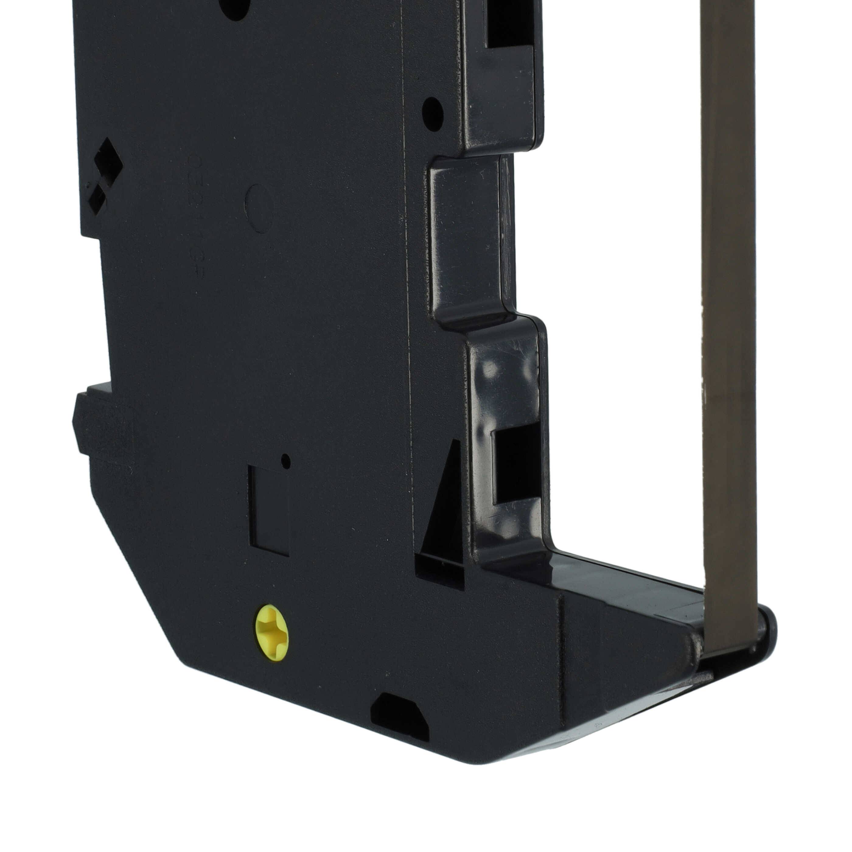 vhbw 5x Farbband Schriftband kompatibel mit AT&T 6610, 6310, 6100, 6300, 6210, 6200, 6110 Schreibmaschine - Schwarz