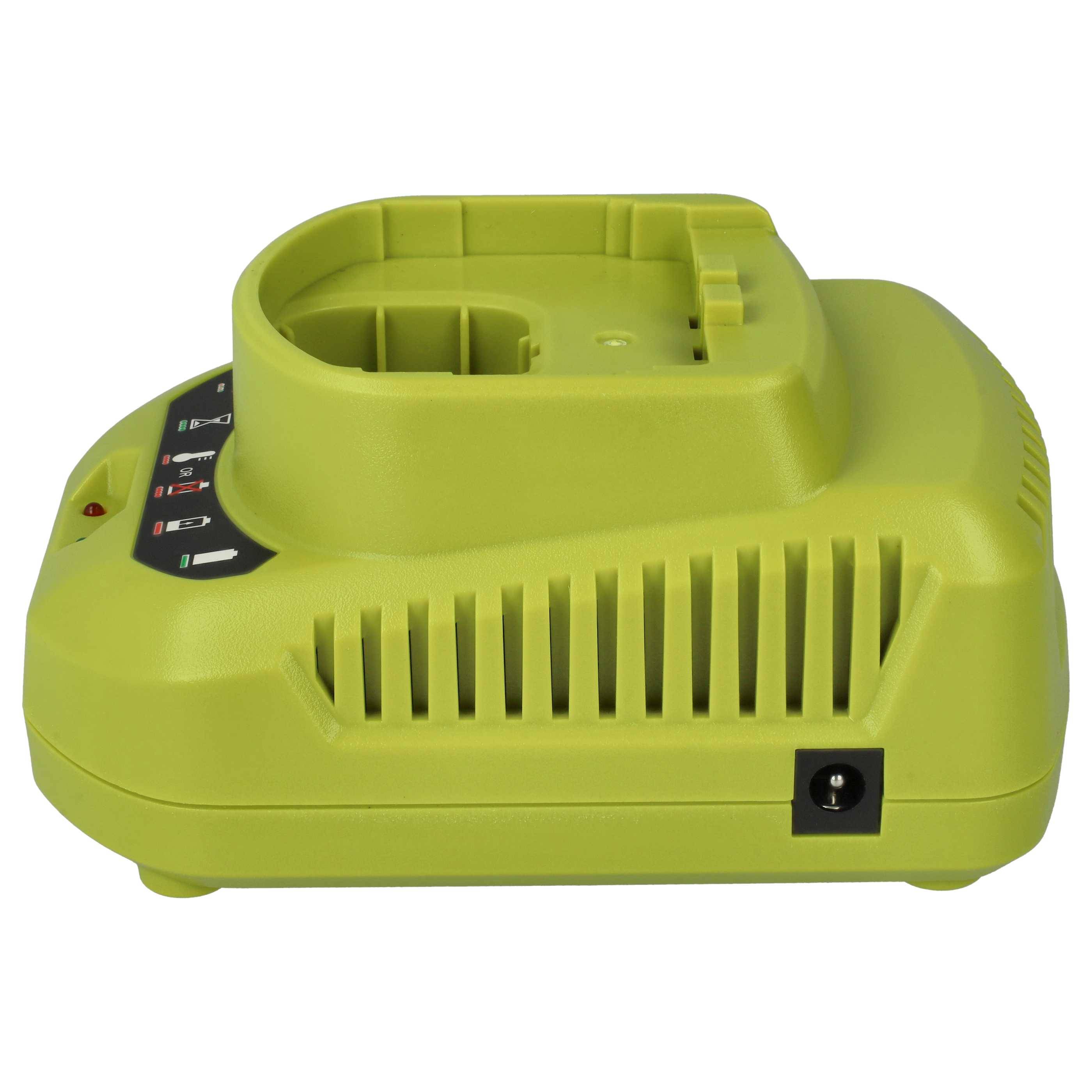 vhbw Ladegerät kompatibel mit Ryobi P530, P540, P570, P600, P610, P700, P631K, P650, P701G, P703, P704 Werkzeug Ni-Cd, NiMH, Li-Ion-Akkus