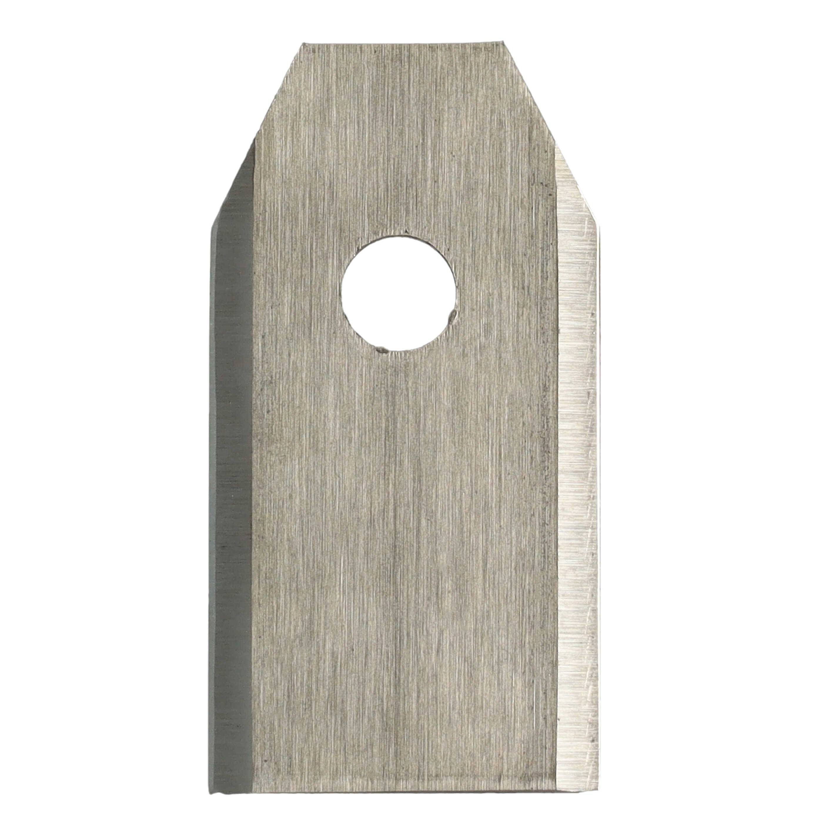 vhbw 9x Ersatz-Messer kompatibel mit McCulloch ROB R600, ROB R800, ROB R1000 Rasenmäher - Ersatzklinge, Silber, Stahl