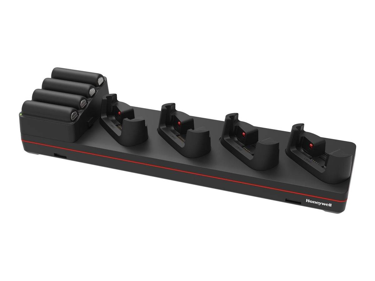 HONEYWELL 5 bay charge base charges 4 CW45 computers and four batteries in the 5