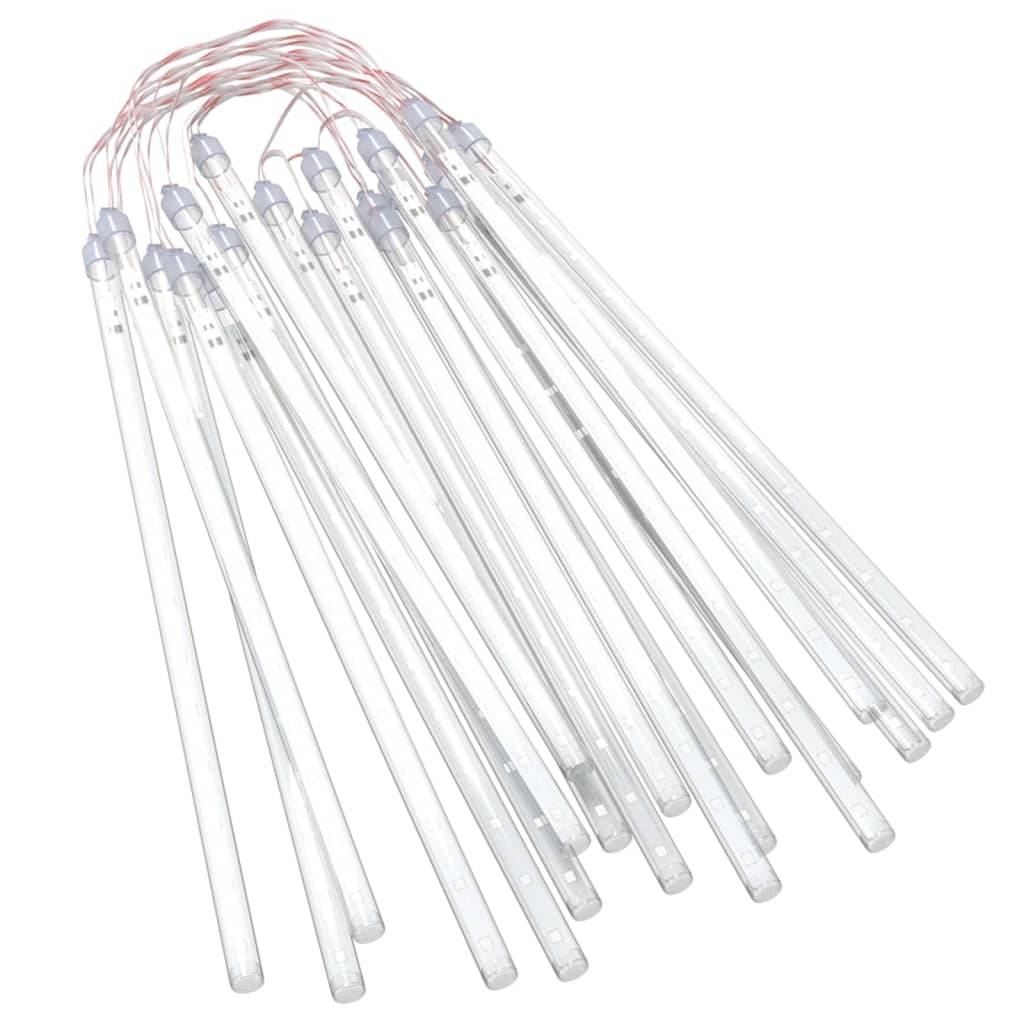 vidaXL LED Meteor-Lichter 20 Stk. 30 cm Kaltweiß 480 LEDs